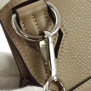 Hermes 2009 Tourterelle Taurillon Clemence Jypsiere 34 Shoulder Bag