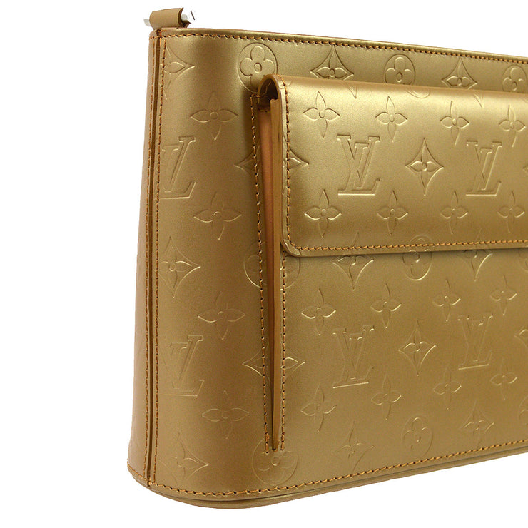Louis Vuitton 2004 Gold Monogram Mat Alston Shoulder Bag M55127