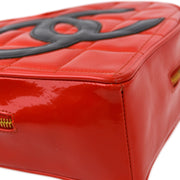 Chanel Red Heart Vanity Handbag