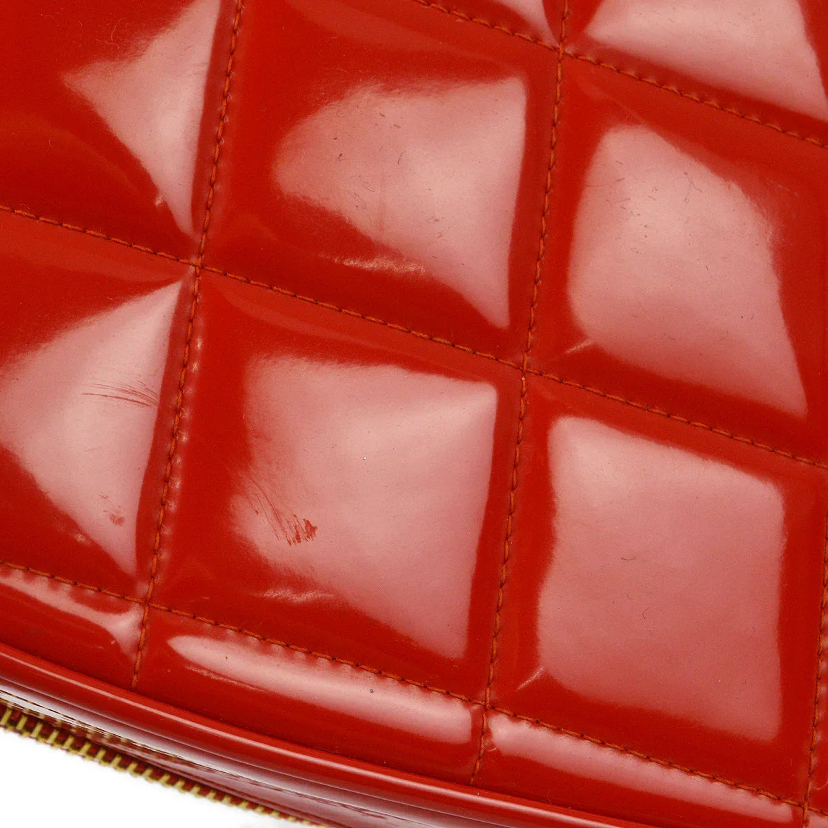 Chanel 1994-1996 Red Heart Vanity Handbag