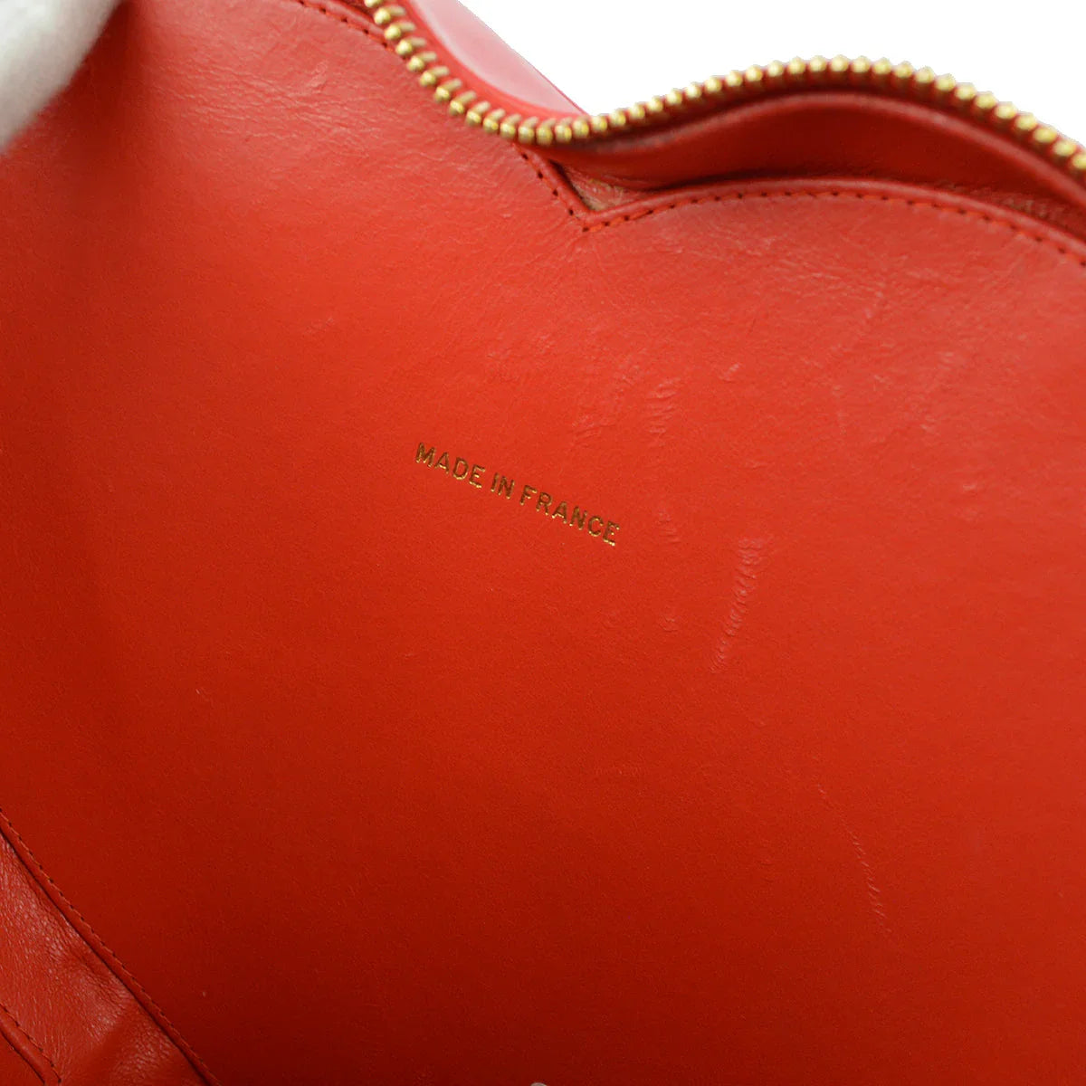 Chanel 1994-1996 Red Heart Vanity Handbag