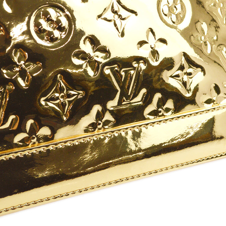 Louis Vuitton 2008 Gold Monogram Miroir Alma GM Handbag M95274