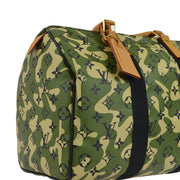Louis Vuitton 2008 Green Monogramouflage Speedy 35 Handbag M95773