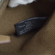 Hermes Brown Cotton Sac Arne PM Tote Handbag