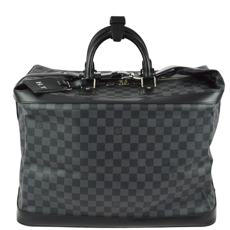 Louis Vuitton 2008 Damier Graphite Grimaud Handbag N41161