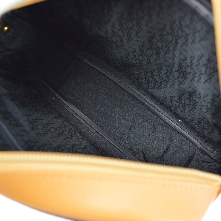 Yves Saint Laurent Black Brown Shoulder Bag