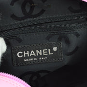 Chanel Pink Calfskin Cambon Ligne Handbag