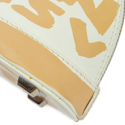 Louis Vuitton 2001 Beige Graffiti Alma PM Handbag M92178