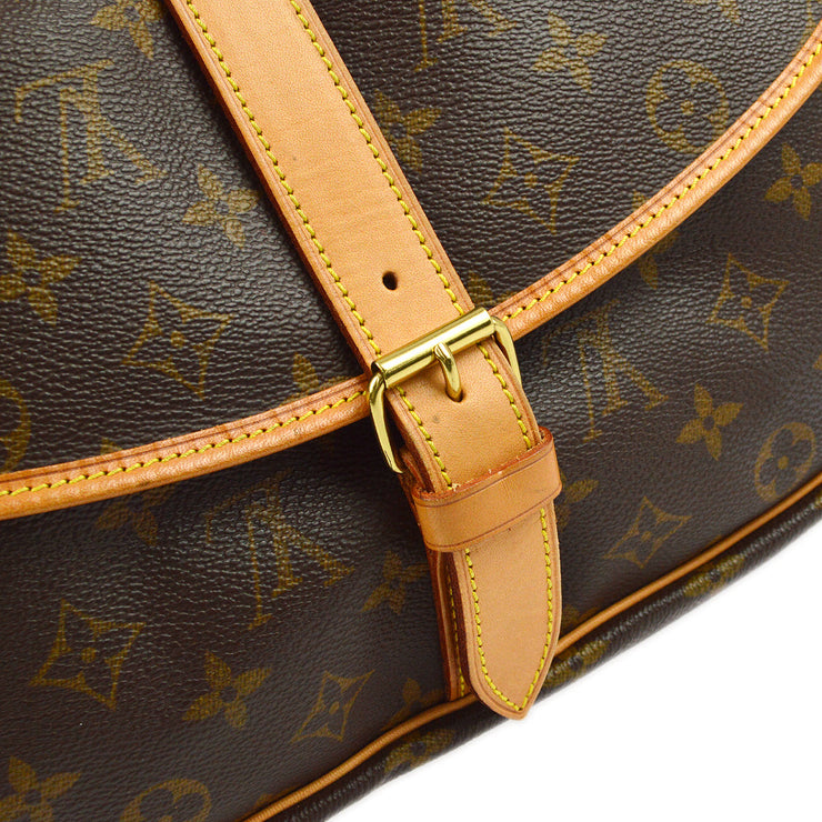 Louis Vuitton 1999 Monogram Saumur 35 Shoulder Bag M42254