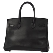 Hermes Black Epsom Birkin 30 Handbag