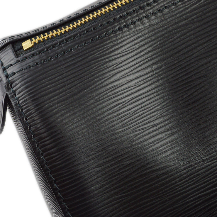 Louis Vuitton 1995 Black Epi Speedy 35 Handbag M42992
