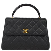 Chanel Black Caviar Kelly Handbag