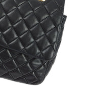 Chanel Black Lambskin Valentine Shoulder Bag