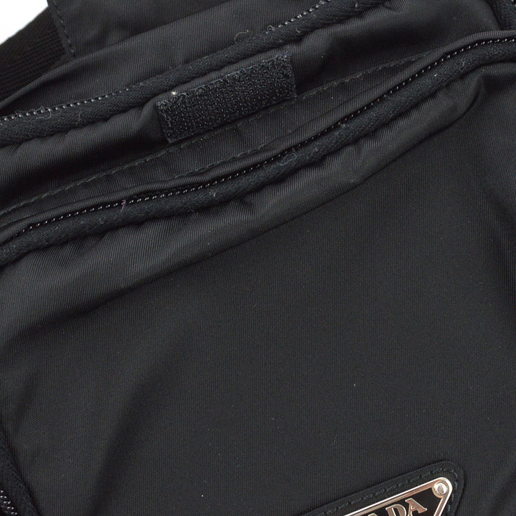 Prada Black Nylon Waist Bum Bag