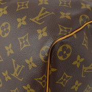 Damage Louis Vuitton 1996 Monogram Speedy 40 Duffle Handbag M41522