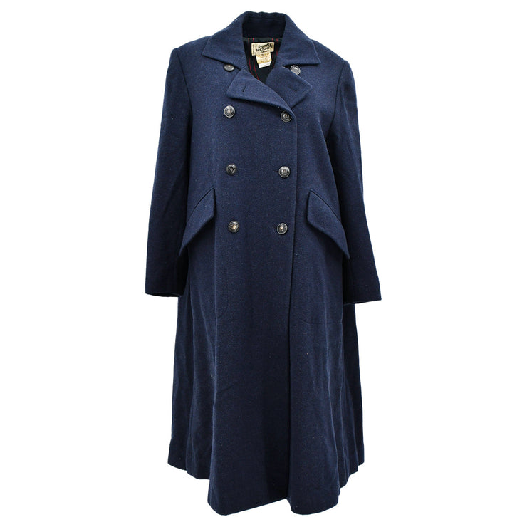 Hermes Coat Navy #38