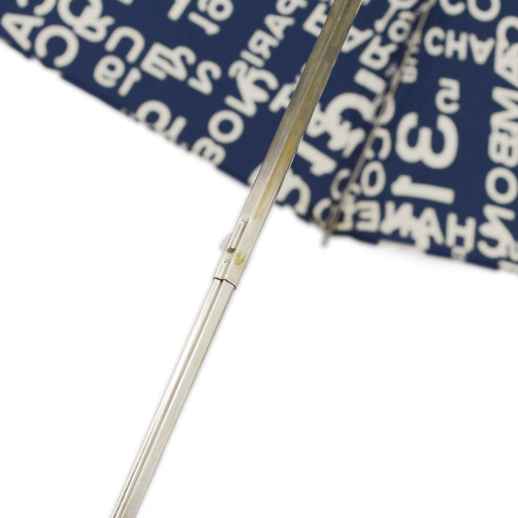 Chanel Navy By Sea Line Umbrella Small Good