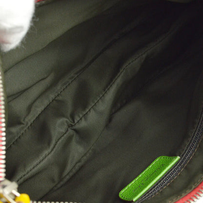 Christian Dior 2004 Rasta-Color Trotter Saddle Shoulder Bag