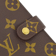 Louis Vuitton 2001 Monogram Agenda PM Note Book Cover R20005 Small Good