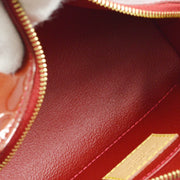 Louis Vuitton 2012 Red Vernis Pochette Cosmetic M90172
