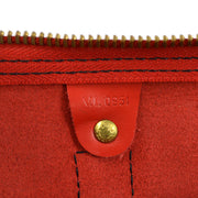 Louis Vuitton 1991 Red Epi Keepall 45 Travel Duffle Handbag M42977