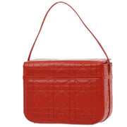 Christian Dior Red Cannage Handbag