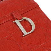 Christian Dior Red Cannage Handbag