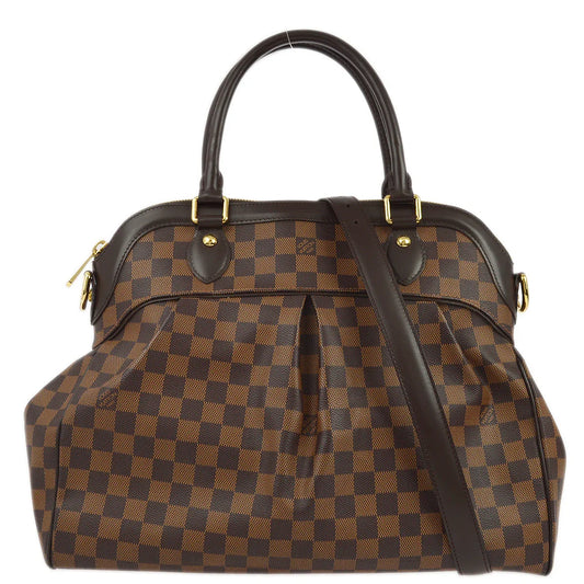 Louis Vuitton 2009 Damier Trevi GM 2way Shoulder Handbag N51998