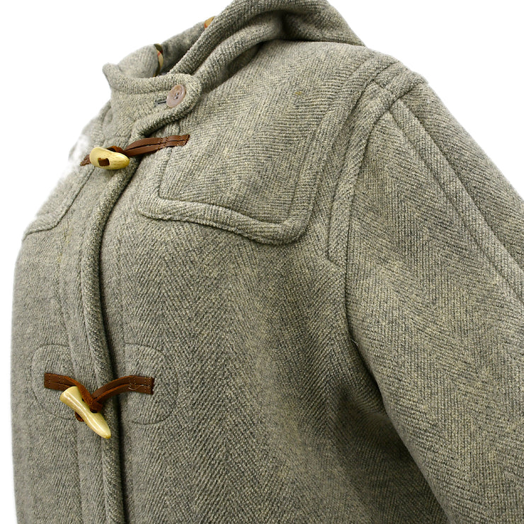 Burberrys Hooded Duffle Coat Beige #40