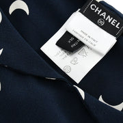 Chanel Shirt Blouse Navy 08P #50