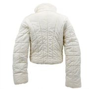 Chanel Sport Line Zip Up Jacket Ivory #36