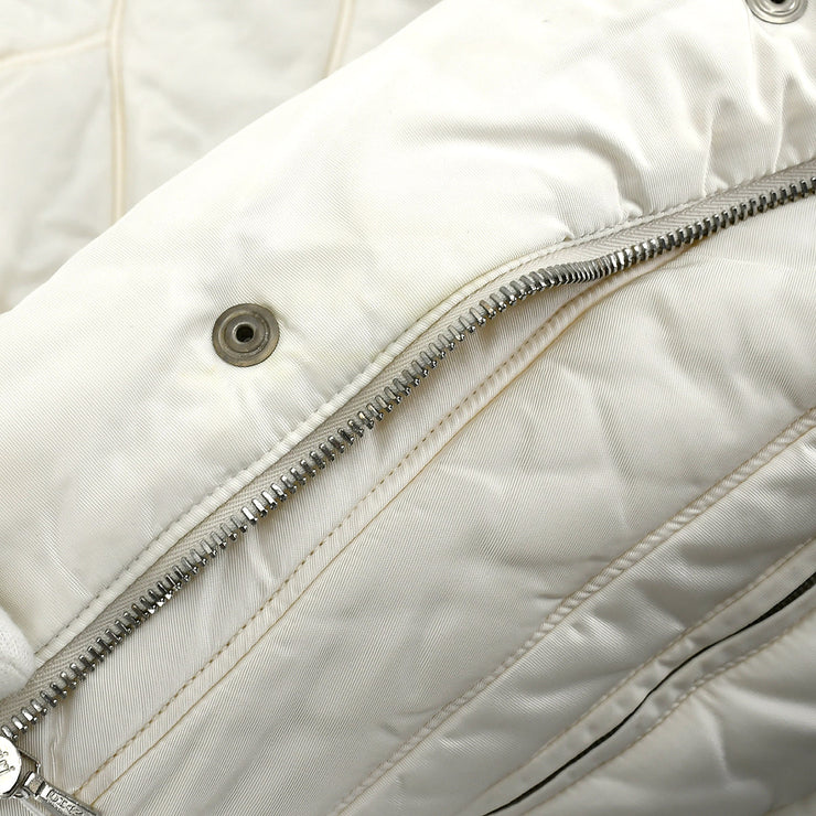 Chanel Sport Line Zip Up Jacket Ivory #36