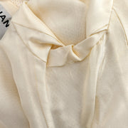 Chanel Setup Suit Jacket Skirt Ivory 00T #38