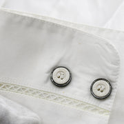 Chanel Shirt Blouse White #36