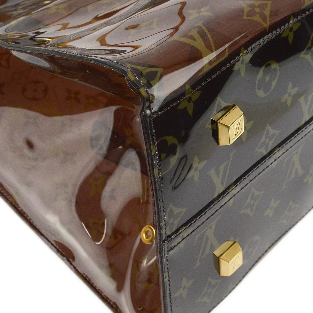 Louis Vuitton 2000 Monogram Vinyl Cabas Cruise Tote Bag M50500