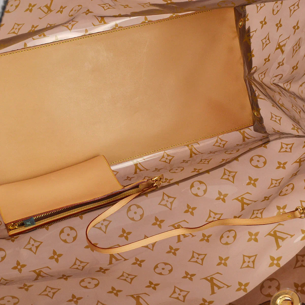 Louis Vuitton 2000 Monogram Vinyl Cabas Cruise Tote Bag M50500