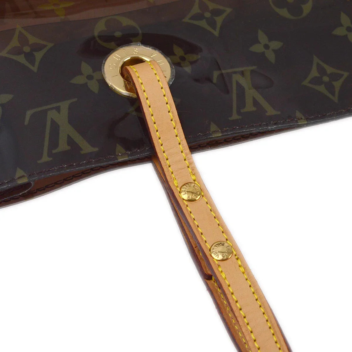 Louis Vuitton 2000 Monogram Vinyl Cabas Cruise Tote Bag M50500