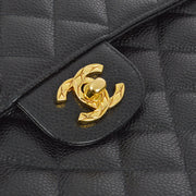 Chanel Black Caviar Camera Bag Large