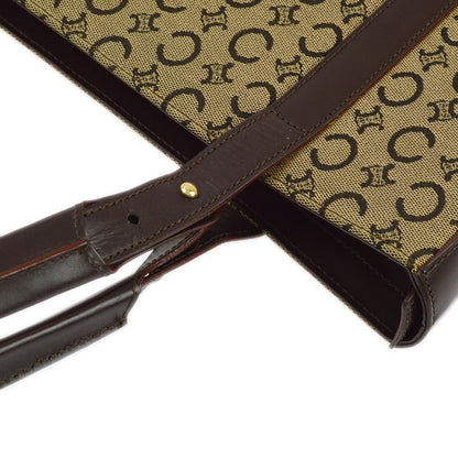 Celine Brown C Macadam Tote Handbag