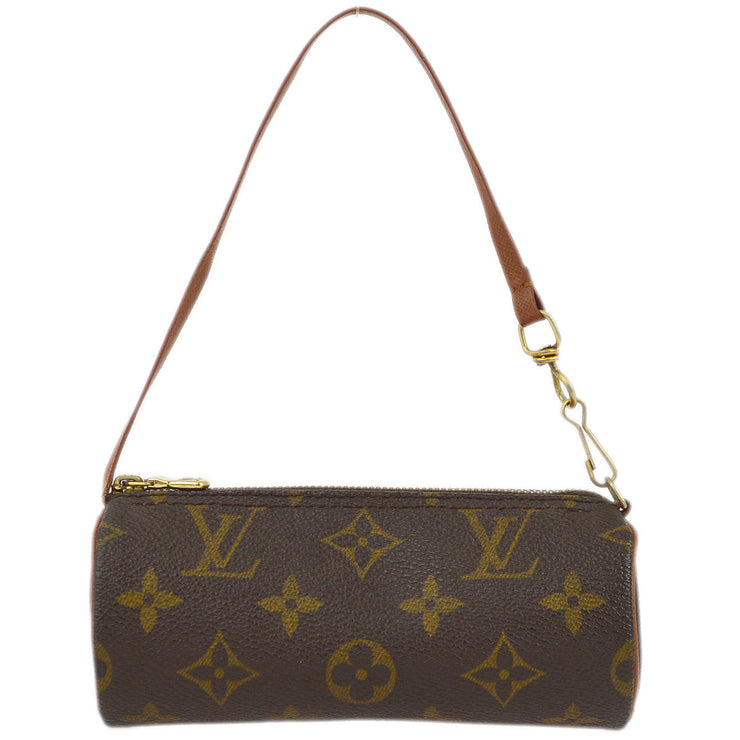 Louis Vuitton Monogram Papillon Attached Pouch Handbag