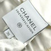 Chanel Sport Line Zip Up Jacket Ivory 00A #36