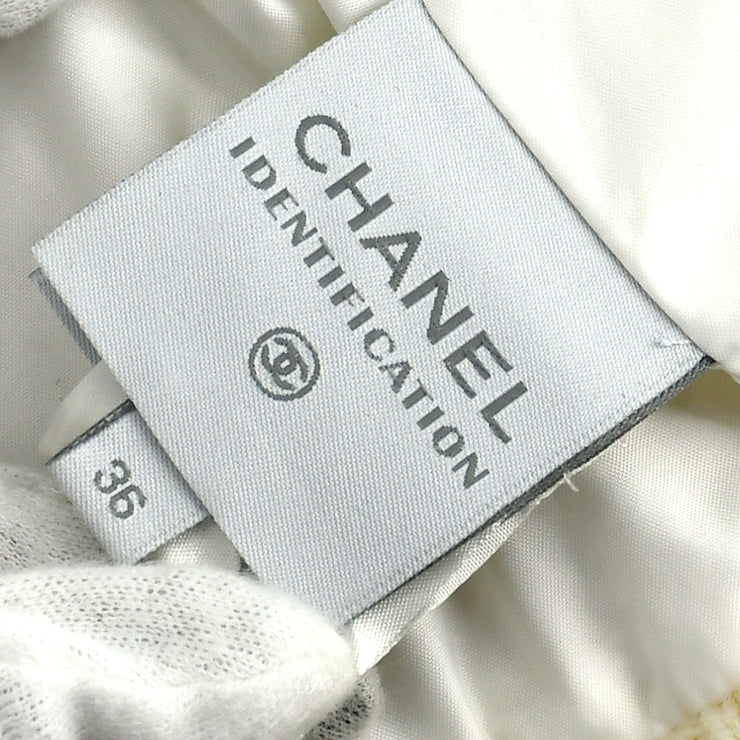 Chanel Sport Line Zip Up Jacket Ivory 00A #36