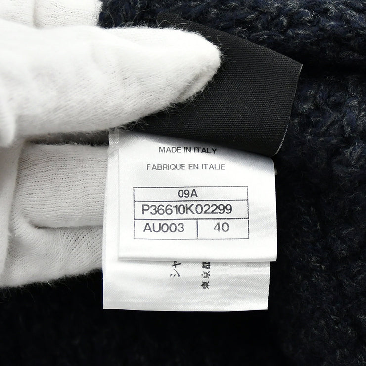 Chanel Sport Line Cardigan Dark Navy 09A #40