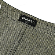 Chanel Sleeveless Vest Denim Jacket Indigo