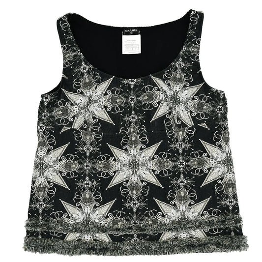 Chanel Sleeveless Black 06P #38