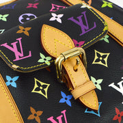 Louis Vuitton Black Monogram Multicolor Priscilla Handbag M40097