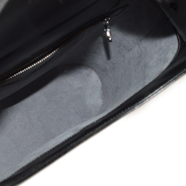 Louis Vuitton 2001 Black Epi Verso Shoulder Bag M52812
