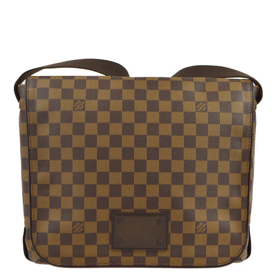 Louis Vuitton 2009 Damier Brooklyn MM Shoulder Bag N51211