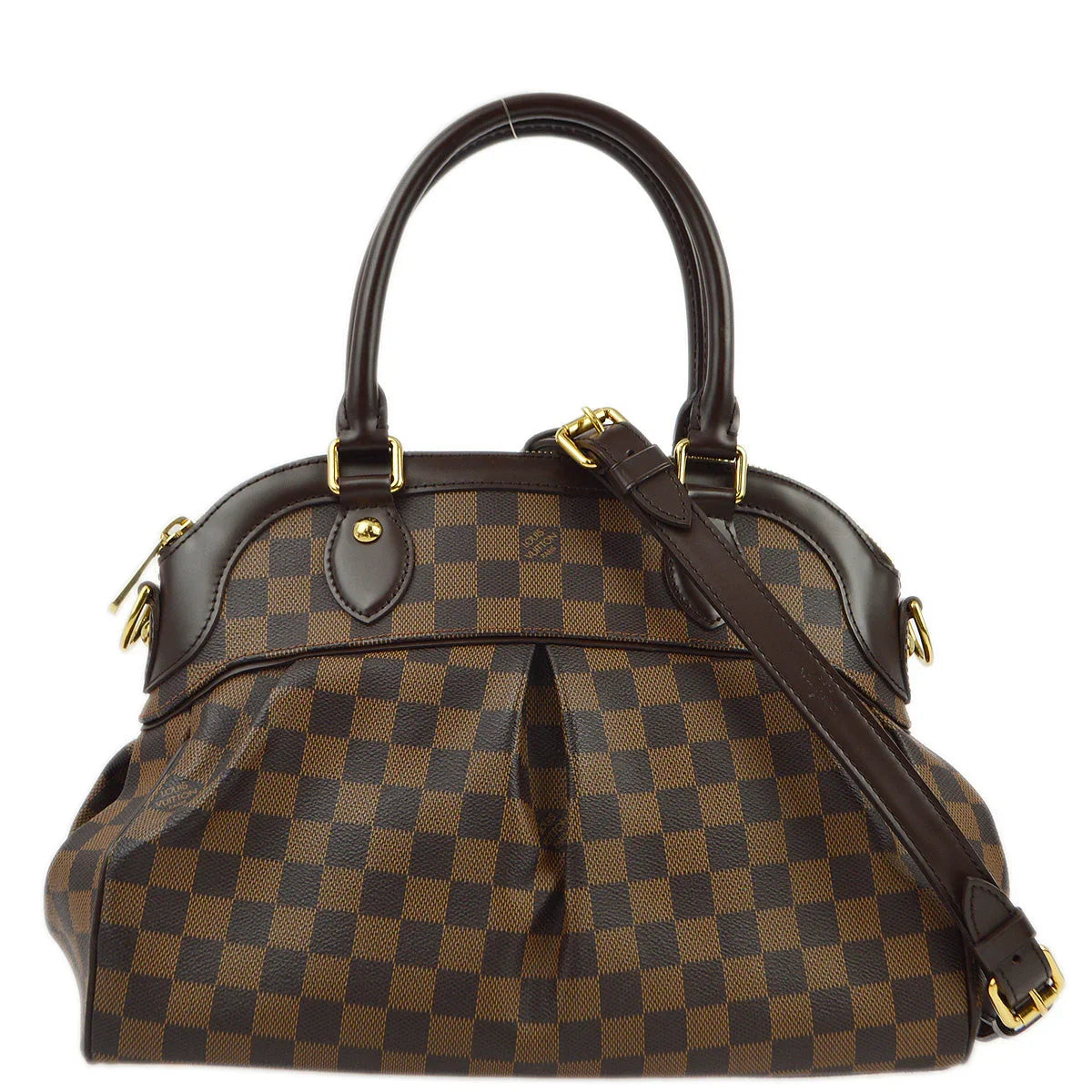 Louis Vuitton 2008 Damier Trevi PM 2way Shoulder Handbag N51997