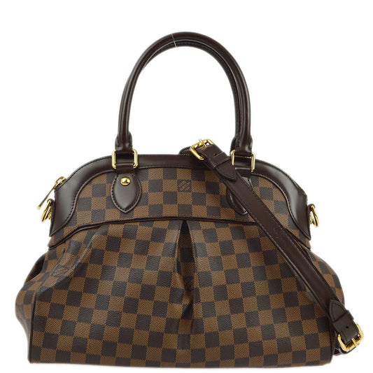 Louis Vuitton 2008 Damier Trevi PM 2way Shoulder Handbag N51997